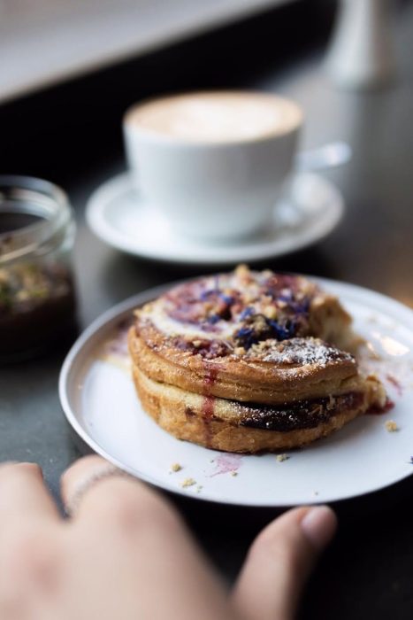 FIKA. -fee-ka- SwedishA break in the day for coffee and something sweet, expressly for the purpo